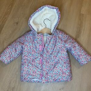 Jojo Mamen Bebé Floral Baby Jacket